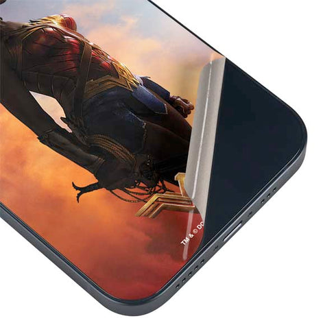 DC Comics Wonder Woman Movie Poster Stance Pose iPhone 14 Plus Skin